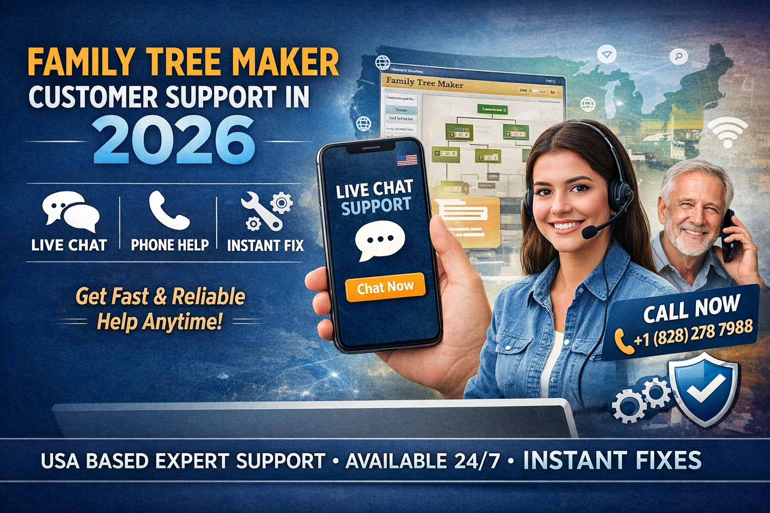 family tree maker customer support